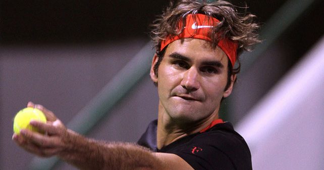 Na fotografiji je prikazan teniser: Rodžer Federer