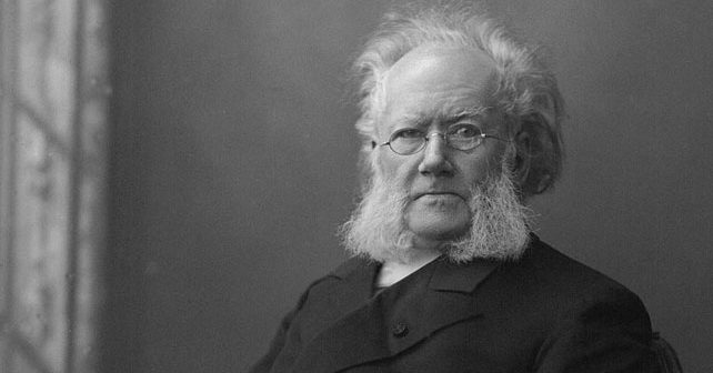 Henrik Ibsen Biografija Na fotografiji je prikazan književnik, pisac: Henrik Ibsen